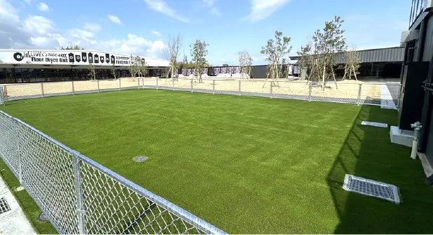 大阪府 複合施設内ドッグラン